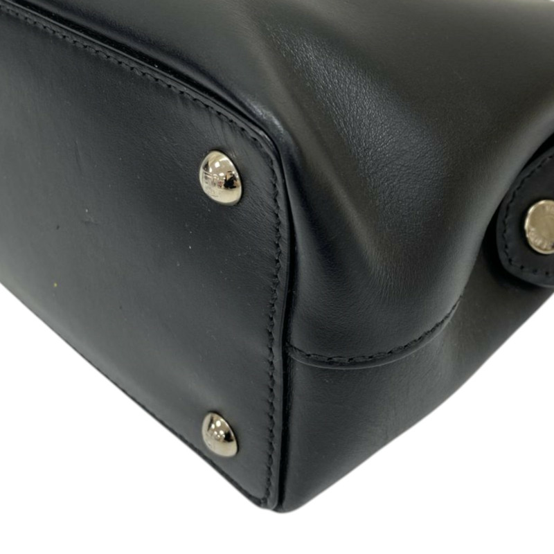 黑色 牛皮 Dot Com Click Faces 兩用包【FENDI 芬迪】 8BN299-12