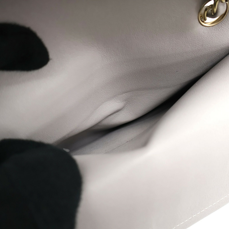 灰色羊皮 COCO 23 鍊帶 肩背包 A01113【CHANEL 香奈兒】 A01113-4