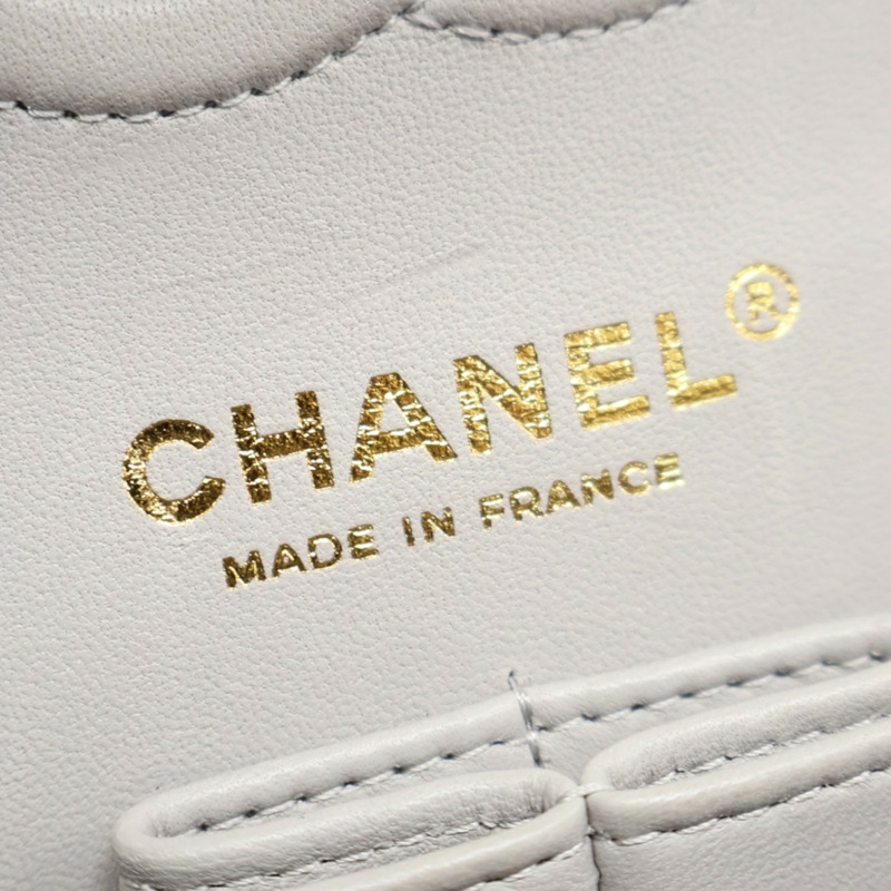 灰色羊皮 COCO 23 鍊帶 肩背包 A01113【CHANEL 香奈兒】 A01113-7