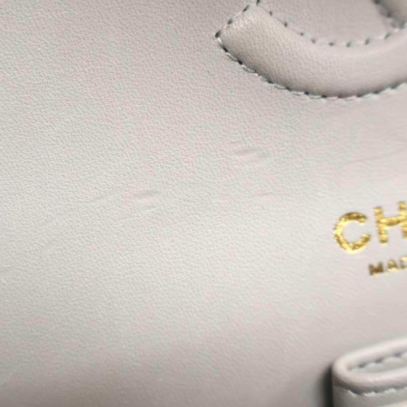 灰色羊皮 COCO 23 鍊帶 肩背包 A01113【CHANEL 香奈兒】 A01113-15