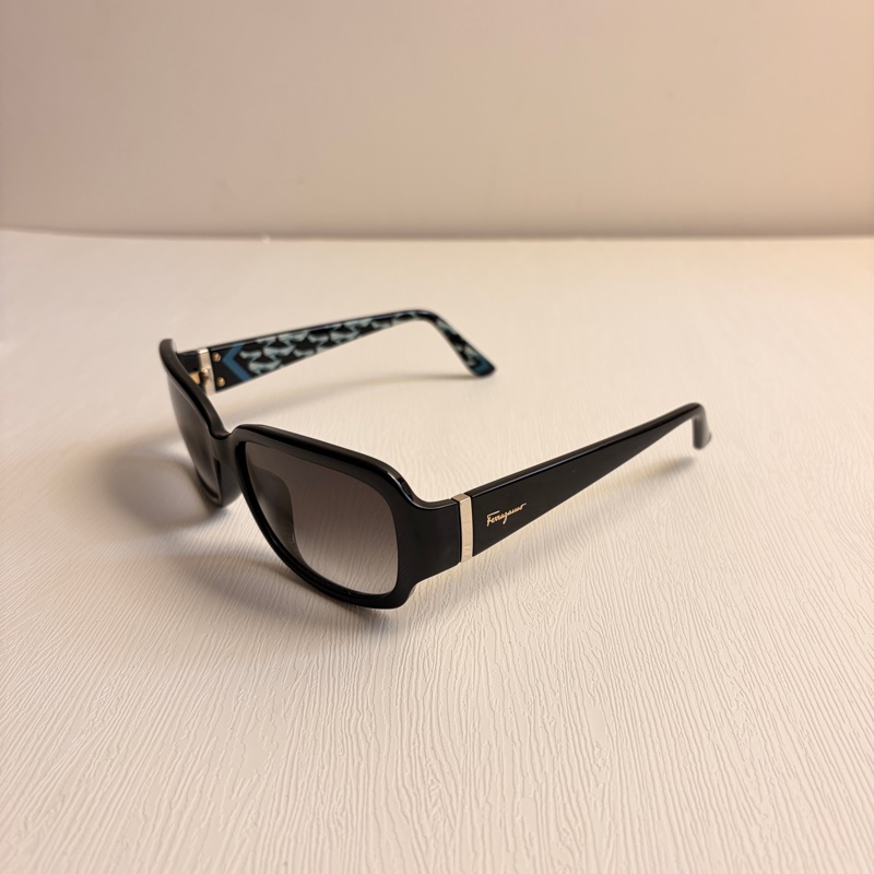 Salvatore Ferragamo 太陽眼鏡 墨鏡 原裝盒子 復古方框-15