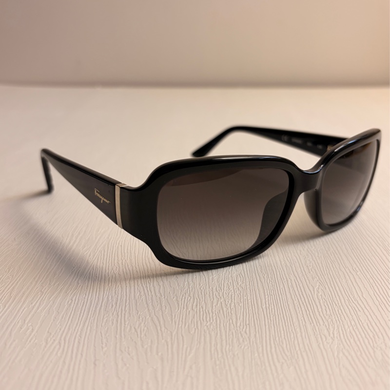 Salvatore Ferragamo 太陽眼鏡 墨鏡 原裝盒子 復古方框-17