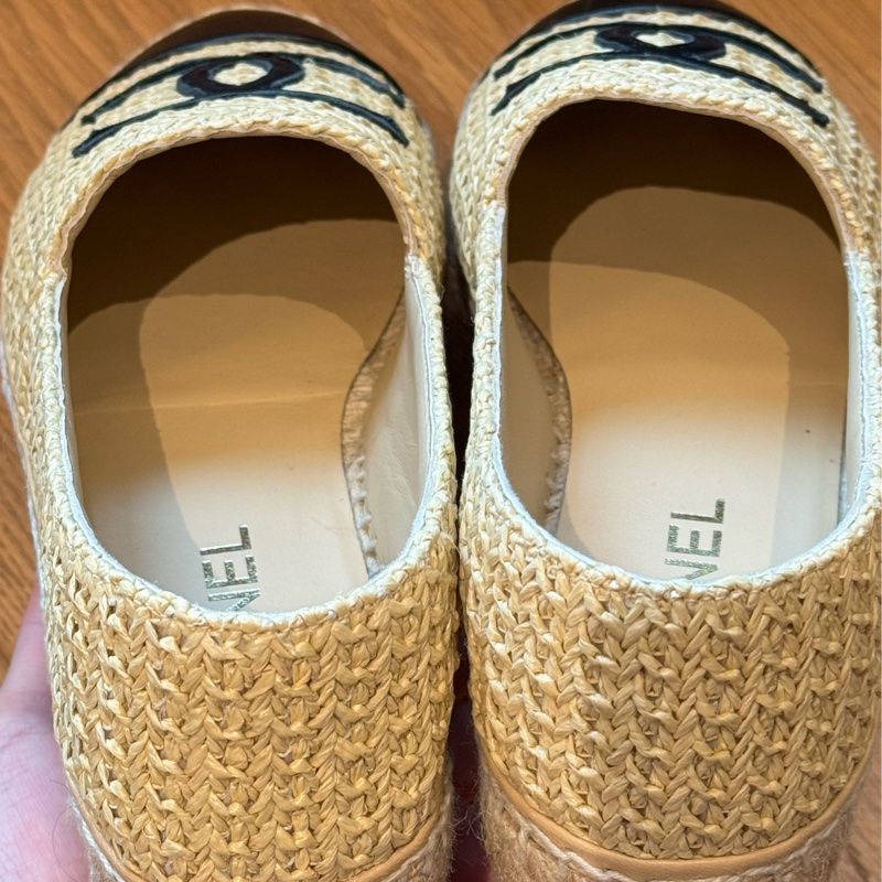 Chanel香奈兒草編鞋39-7