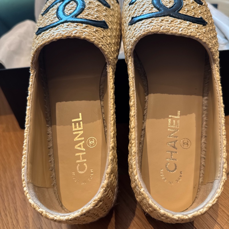 Chanel香奈兒草編鞋39-9