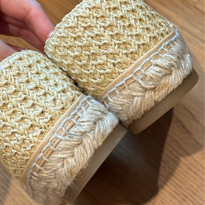 Chanel香奈兒草編鞋39-19