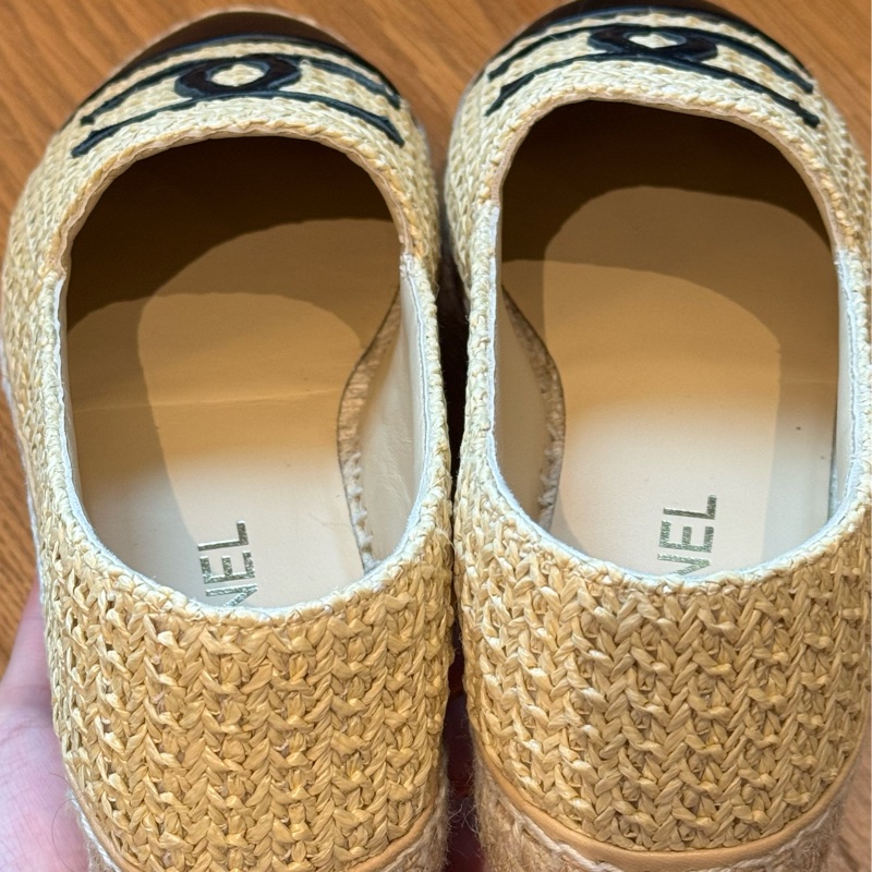 Chanel香奈兒草編鞋39-24