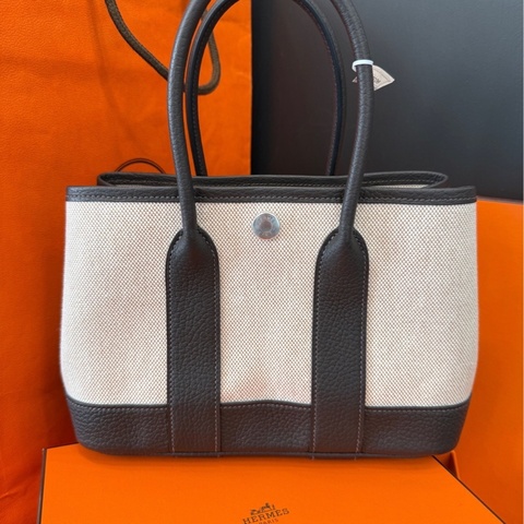 Hermes 愛馬仕花園 mini 烏木色 W刻閒置
