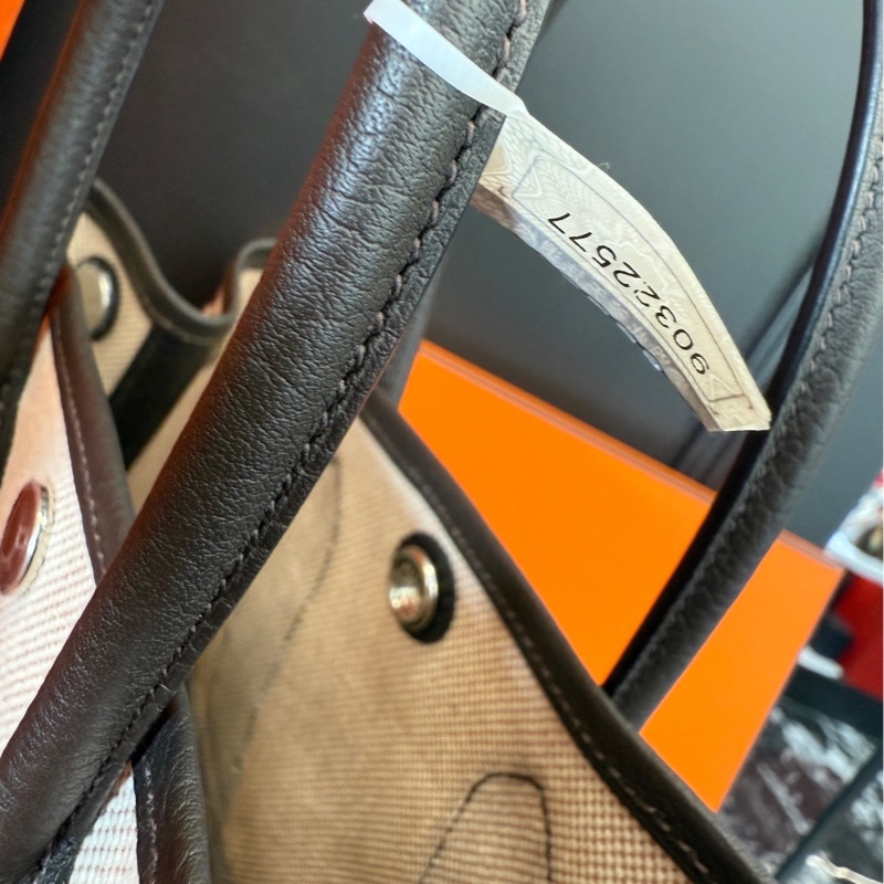 Hermes 愛馬仕花園 mini 烏木色 W刻閒置-5