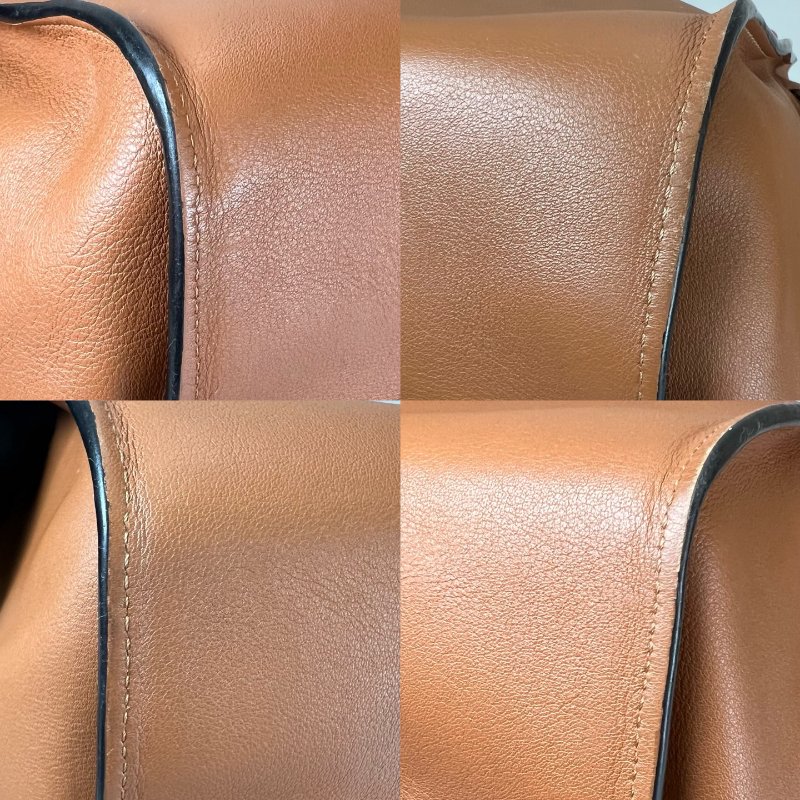 LOEWE 焦糖色HAMMOCK 大號 吊床包-10