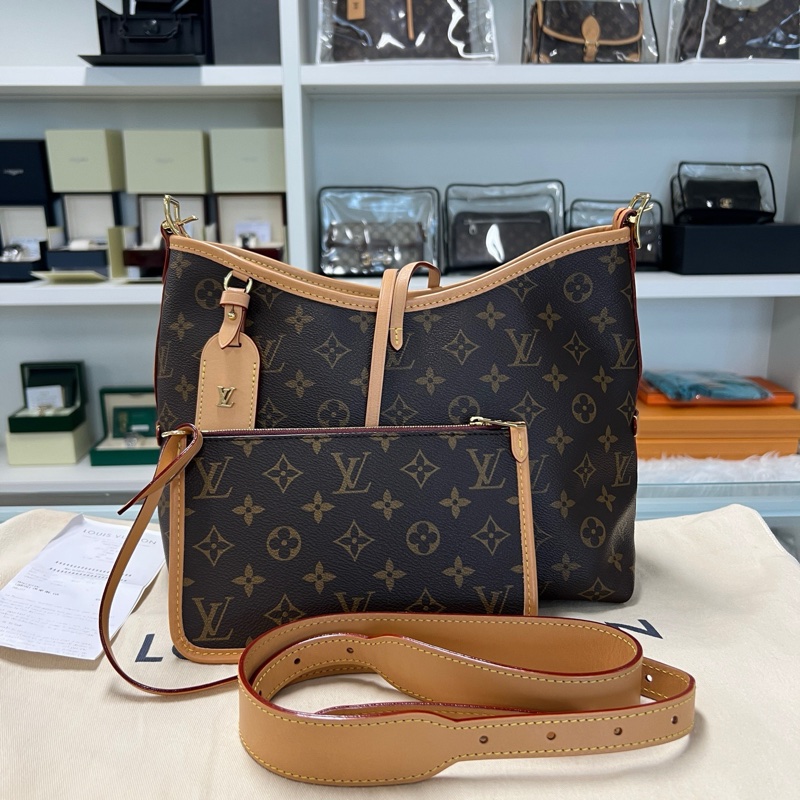 98新LV路易威登carryall小號手袋-0