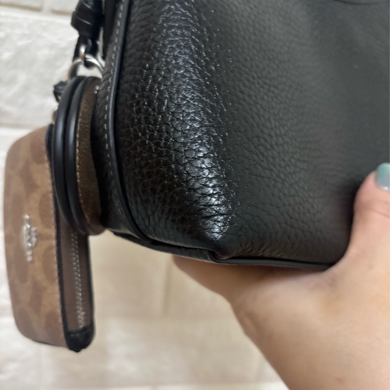 Coach 肩背包 流浪包 斜背包（附鏡子掛件）-4