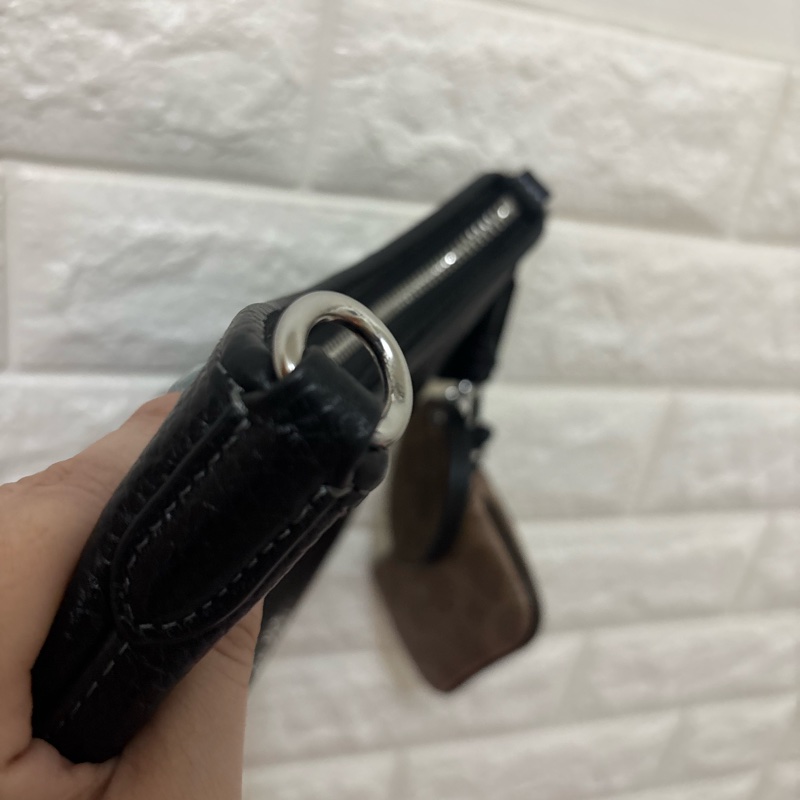 Coach 肩背包 流浪包 斜背包（附鏡子掛件）-15