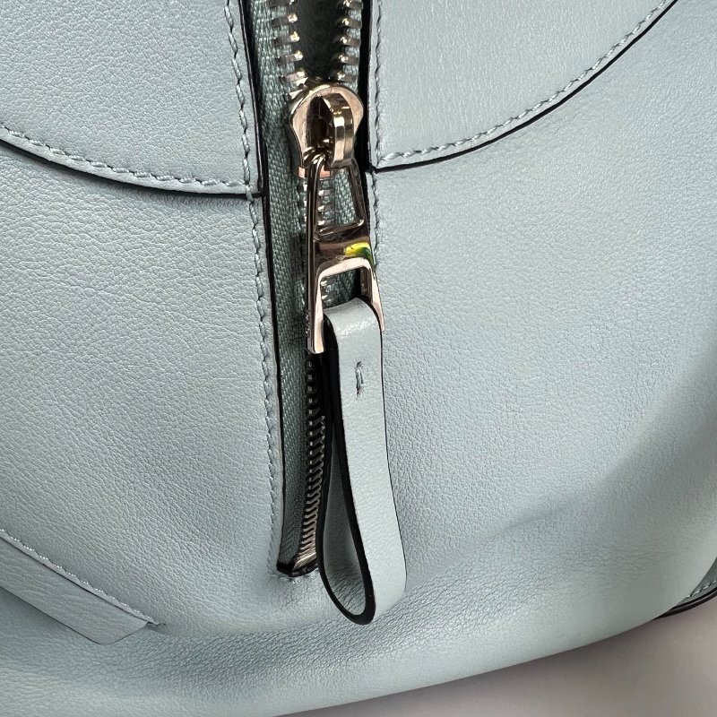 LOEWE 藍拚色HAMMOCK吊床包 小號-8