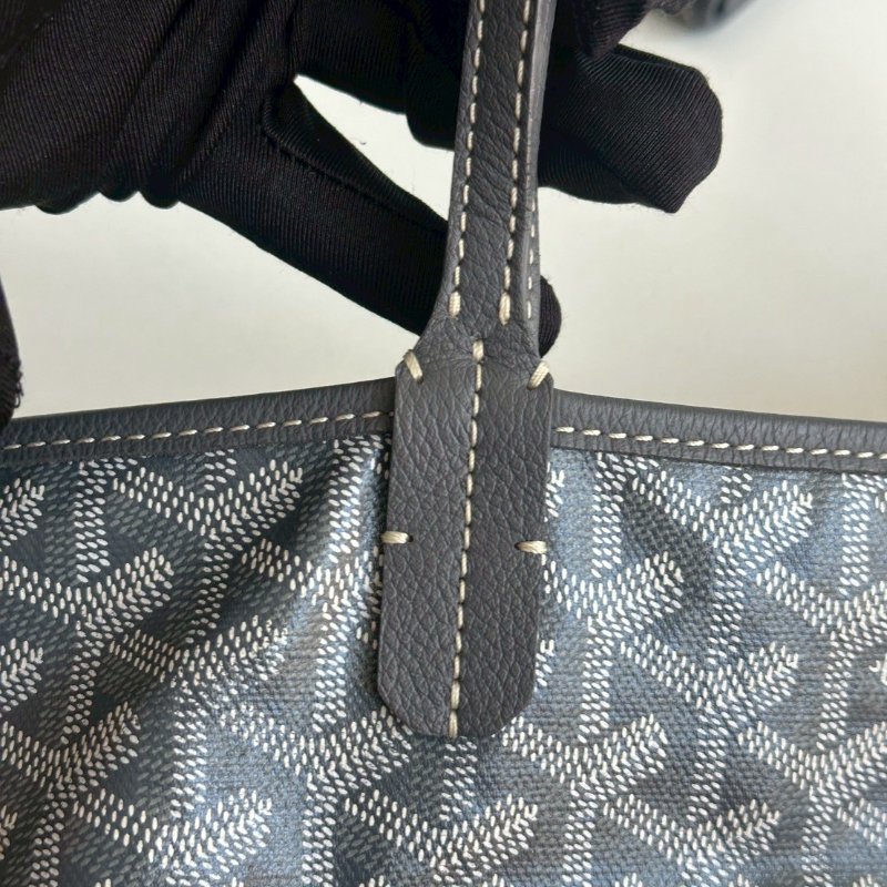 99新🆕 有購證🙌🏻 Goyard 戈雅 Saint Louis Tote Bag PM 灰色🩶-6