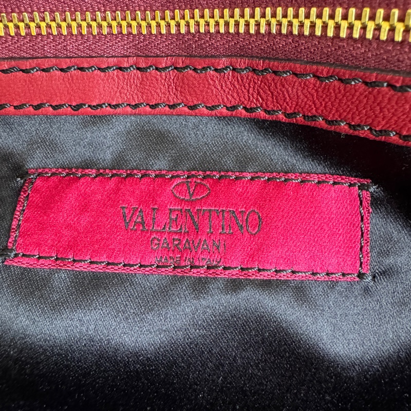 【赫蒂國際精品】Valentino 范倫鐵諾 大蝴蝶結皮革包 vintage-8