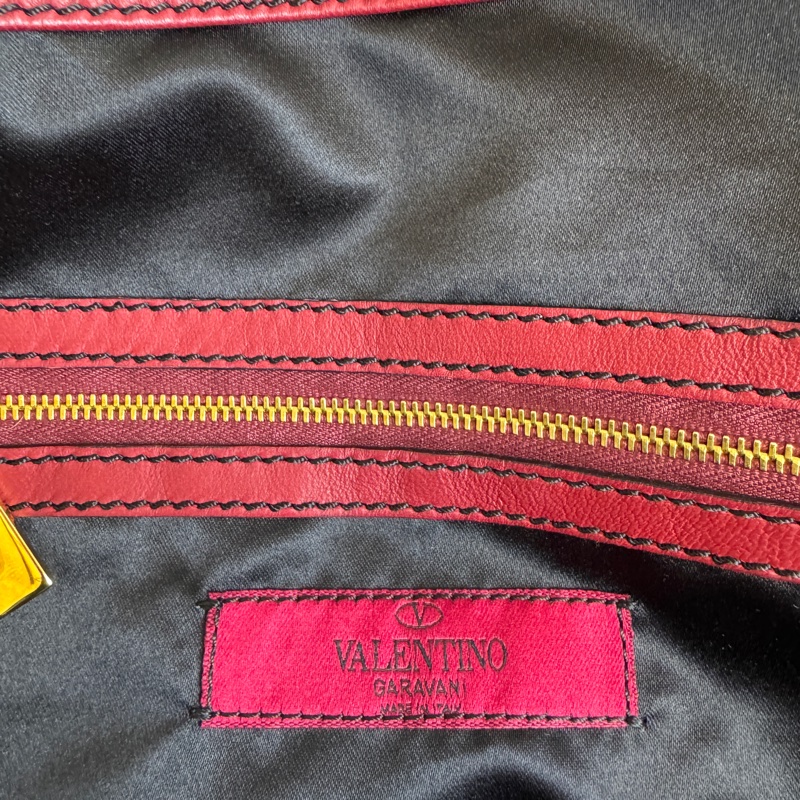 【赫蒂國際精品】Valentino 范倫鐵諾 大蝴蝶結皮革包 vintage-9