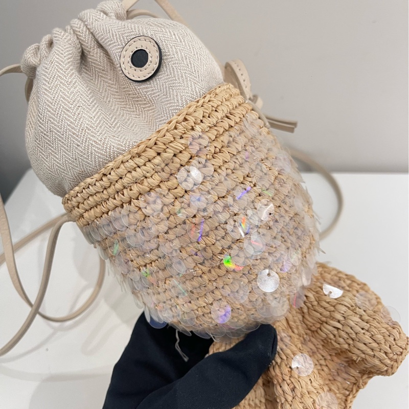 羅意威/Loewe Paula’s Ibiza 植物材料/織物 16*7.5*22cm 0.15 kg-3