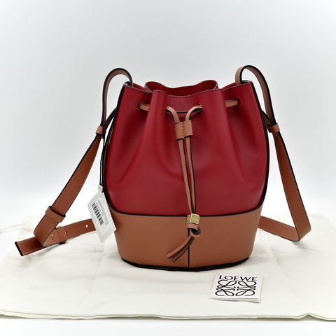 Loewe 羅威 拼色 氣球 水桶包