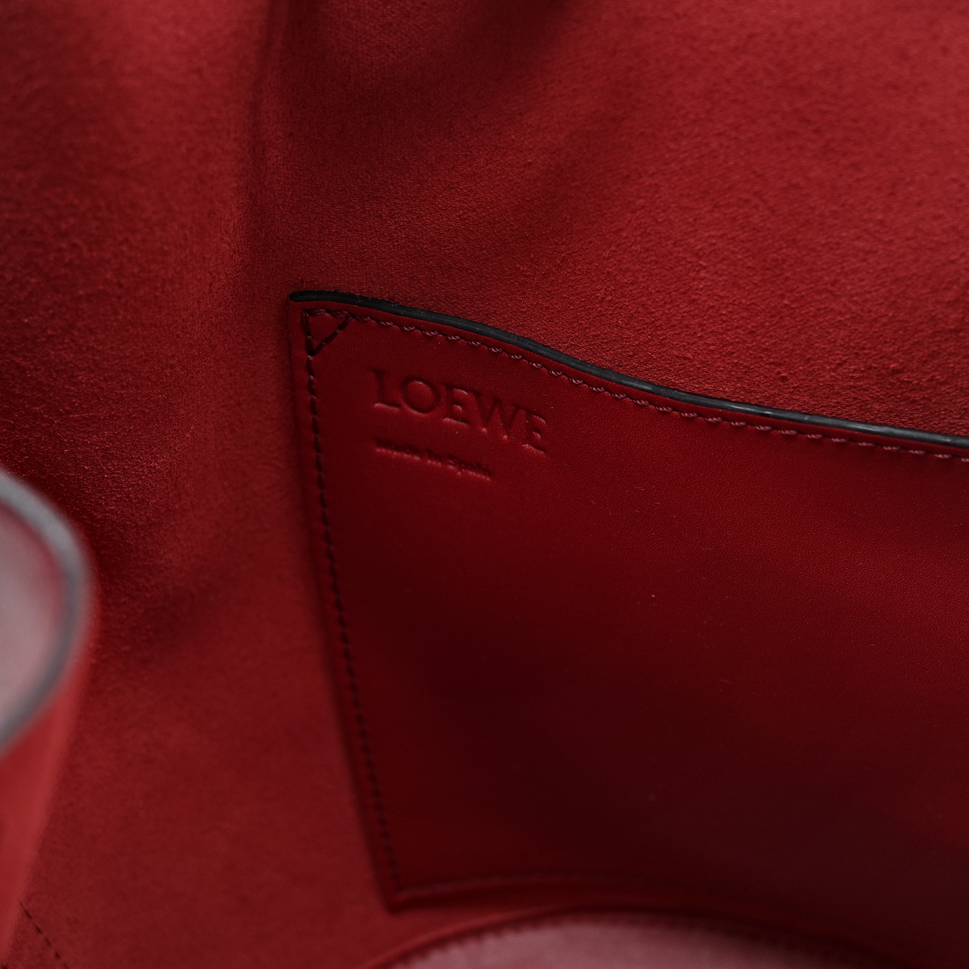 Loewe 羅威 拼色 氣球 水桶包-11