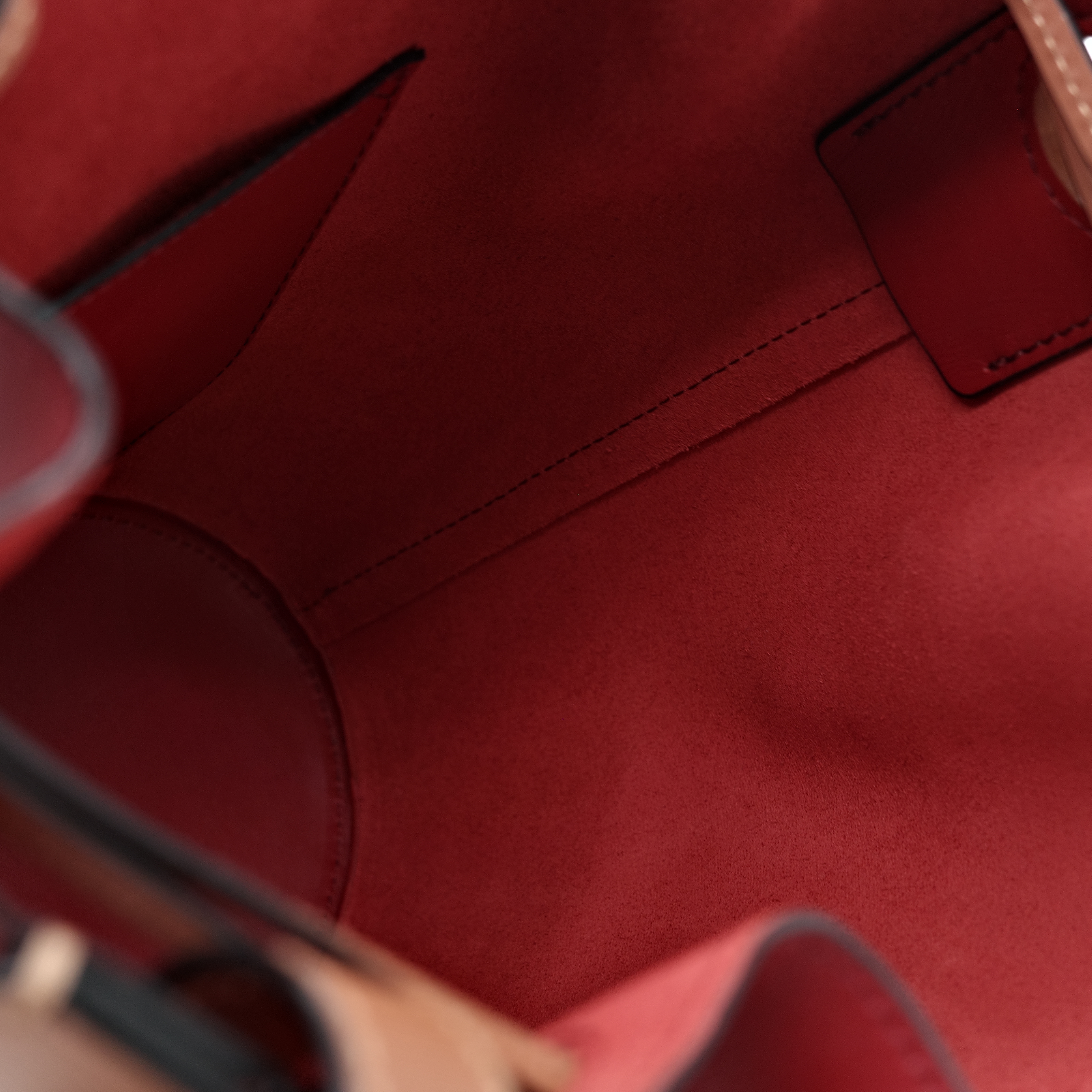 Loewe 羅威 拼色 氣球 水桶包-12