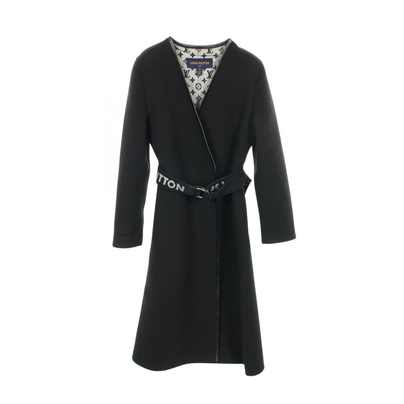 路易威登 其他款式 RW212W QWE FLCO22 羊毛黑色二手女外套-0