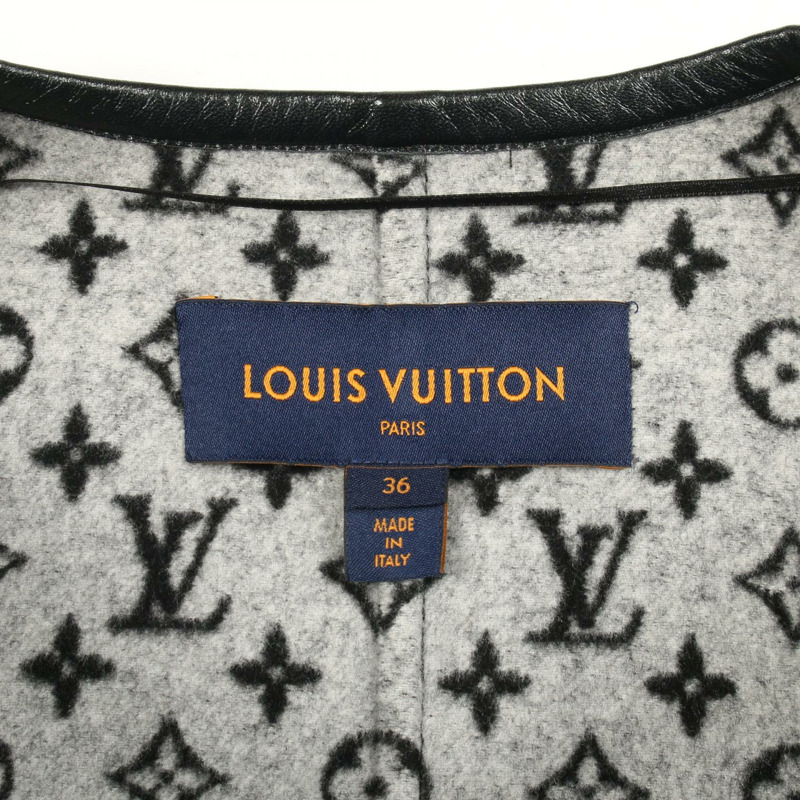 路易威登 其他款式 RW212W QWE FLCO22 羊毛黑色二手女外套-2