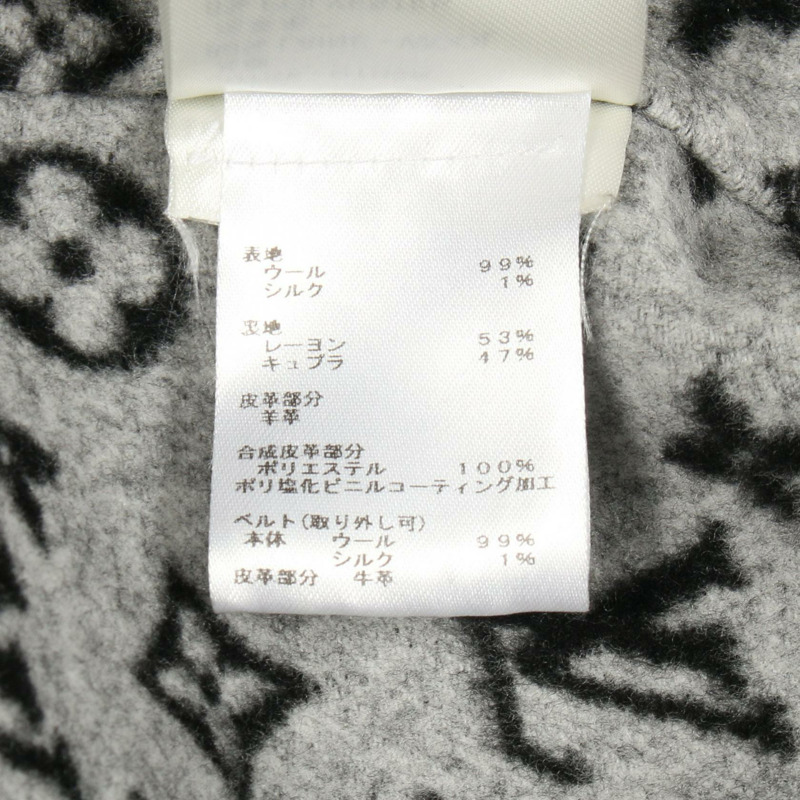 路易威登 其他款式 RW212W QWE FLCO22 羊毛黑色二手女外套-4