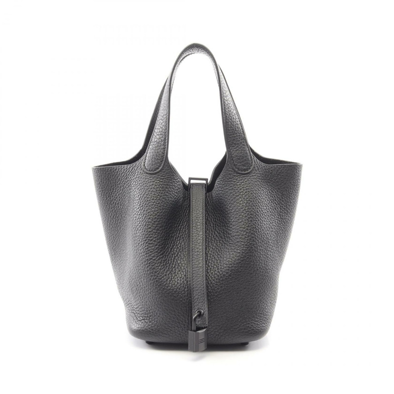 愛馬仕 Picotin Lock PM 手提包 Z Taurillon Clemence 單色二手 BKHW-0