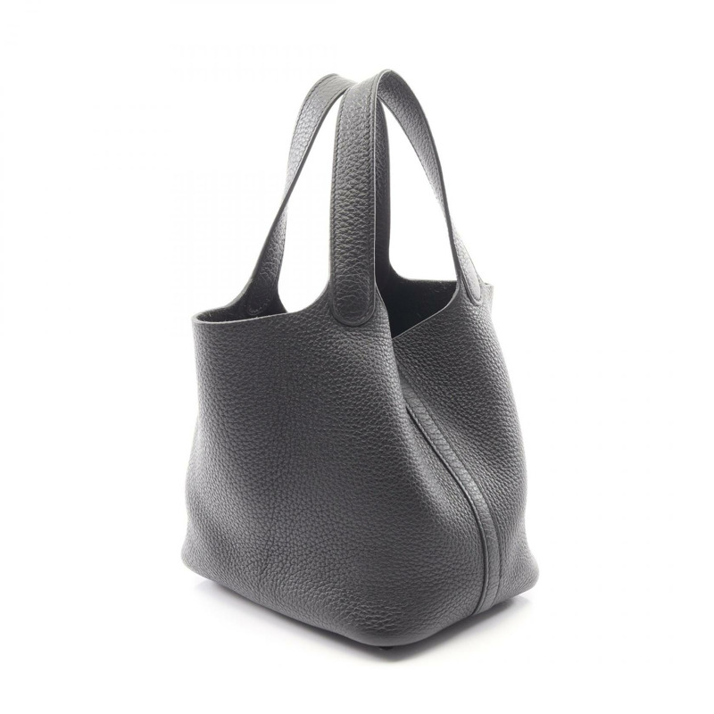 愛馬仕 Picotin Lock PM 手提包 Z Taurillon Clemence 單色二手 BKHW-1