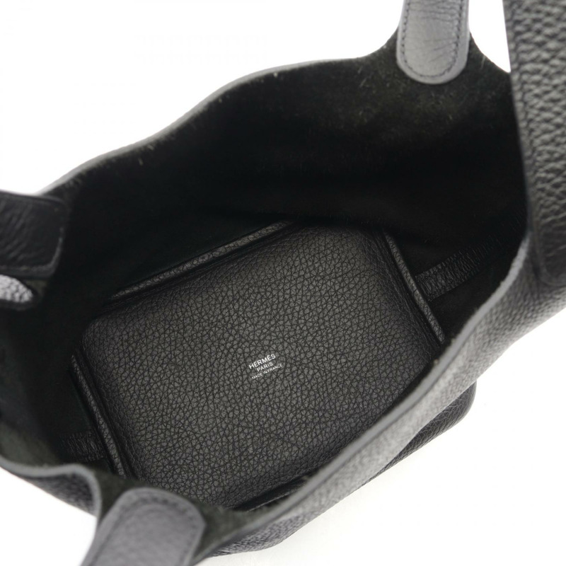 愛馬仕 Picotin Lock PM 手提包 Z Taurillon Clemence 單色二手 BKHW-2