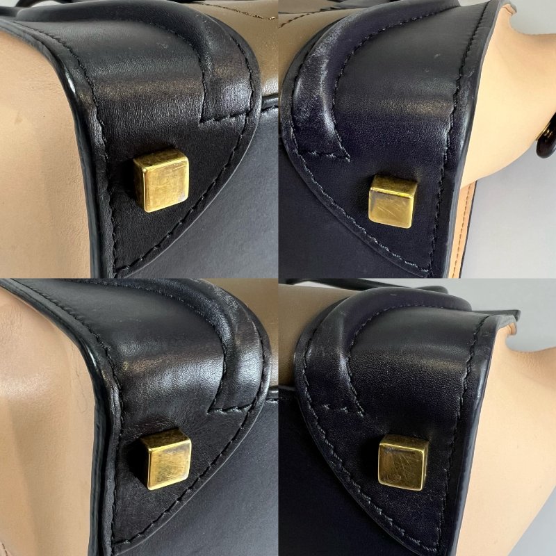 CELINE 綠拚膚冏包 大號-10