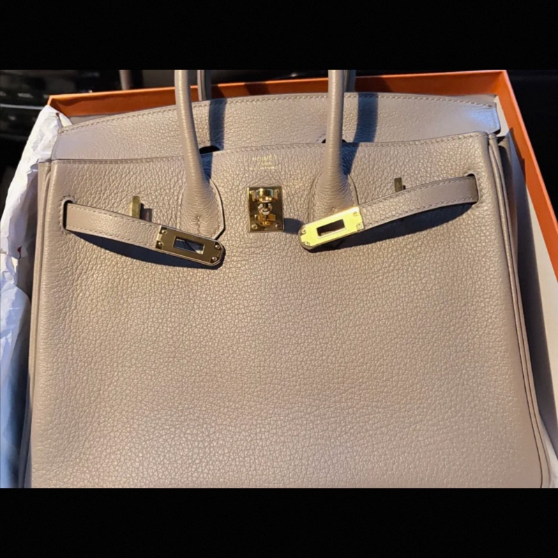 客人專拍✨Hermes birkin 25 m8銀河灰 有單 盒子 麈袋-2