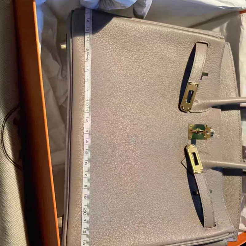 客人專拍✨Hermes birkin 25 m8銀河灰 有單 盒子 麈袋-5