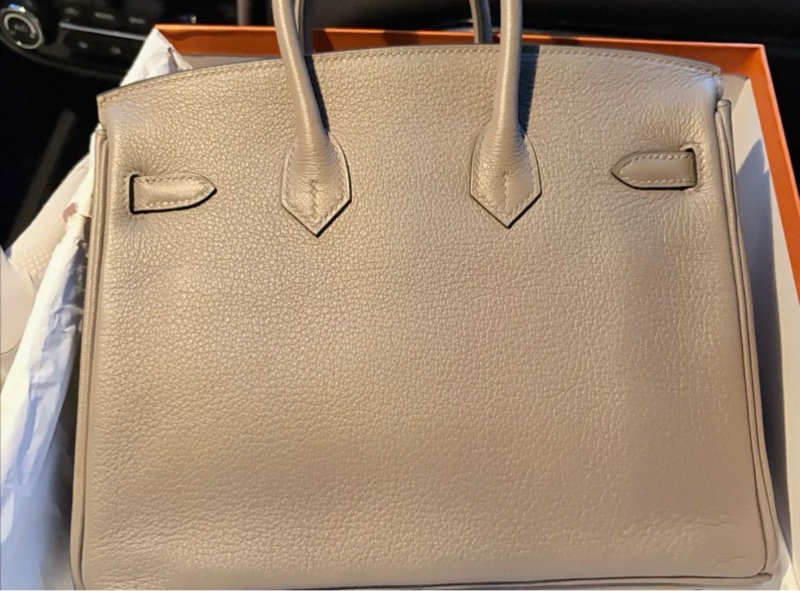 客人專拍✨Hermes birkin 25 m8銀河灰 有單 盒子 麈袋-6