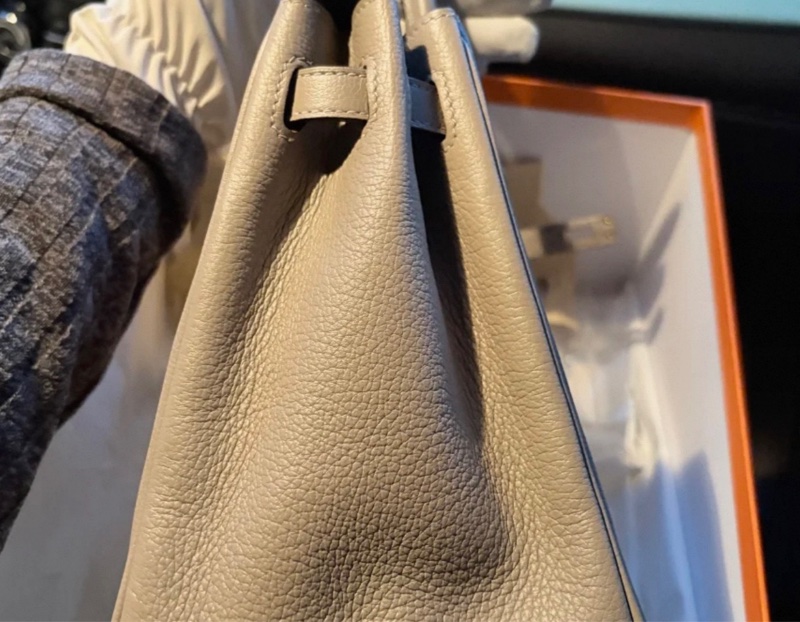 客人專拍✨Hermes birkin 25 m8銀河灰 有單 盒子 麈袋-7