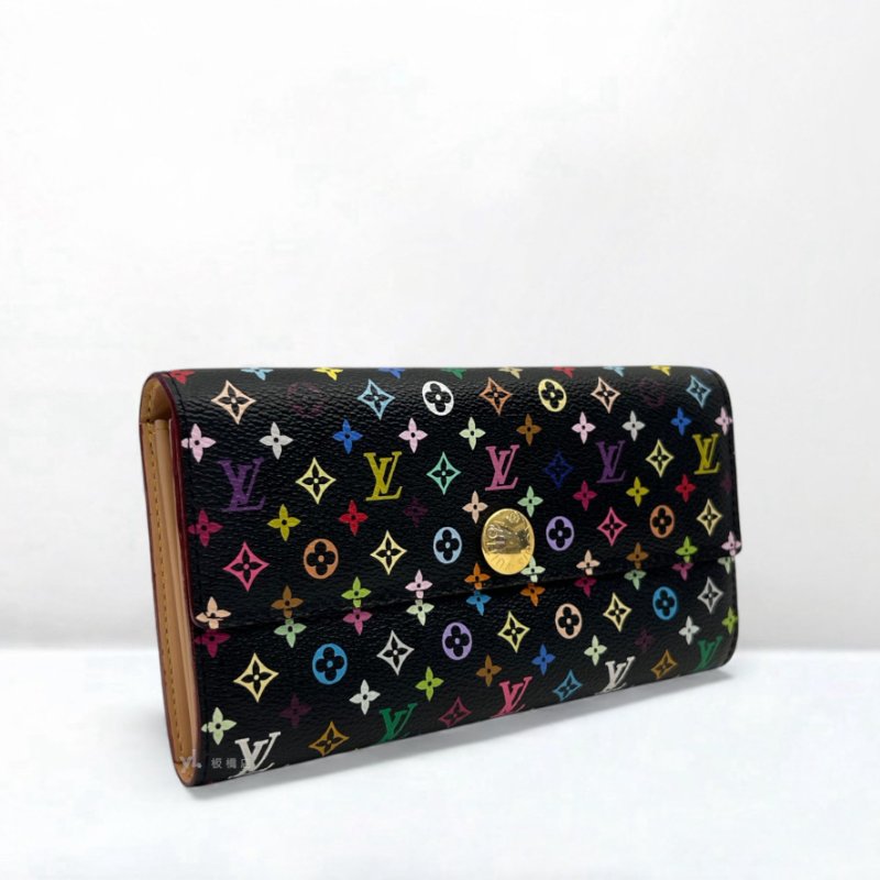 S5152-LV Sarah村上隆下蓋長夾M93533-1