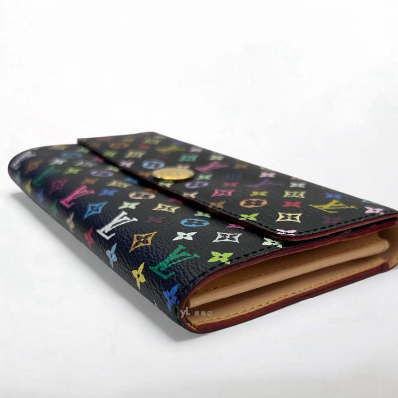 S5152-LV Sarah村上隆下蓋長夾M93533-7