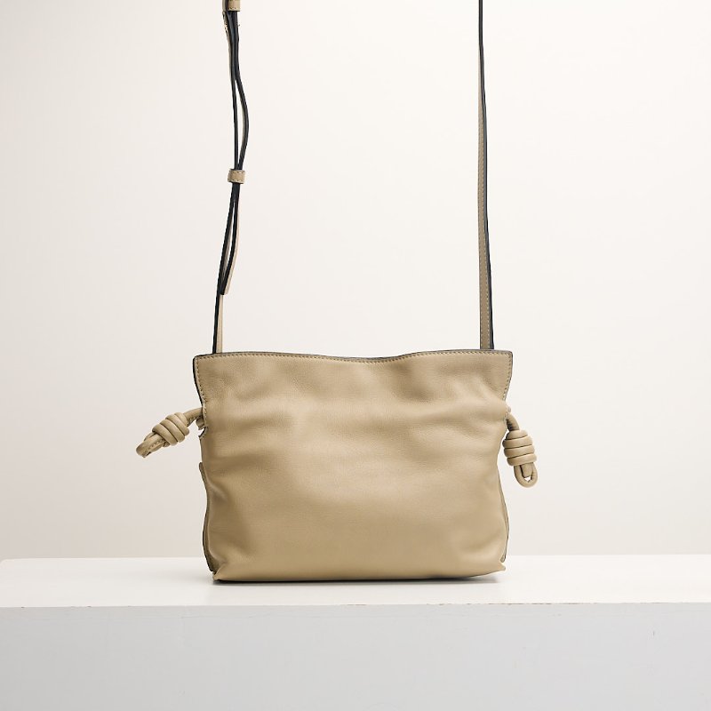 二手Loewe Mini flamenco 新款福袋包/黏土綠-3