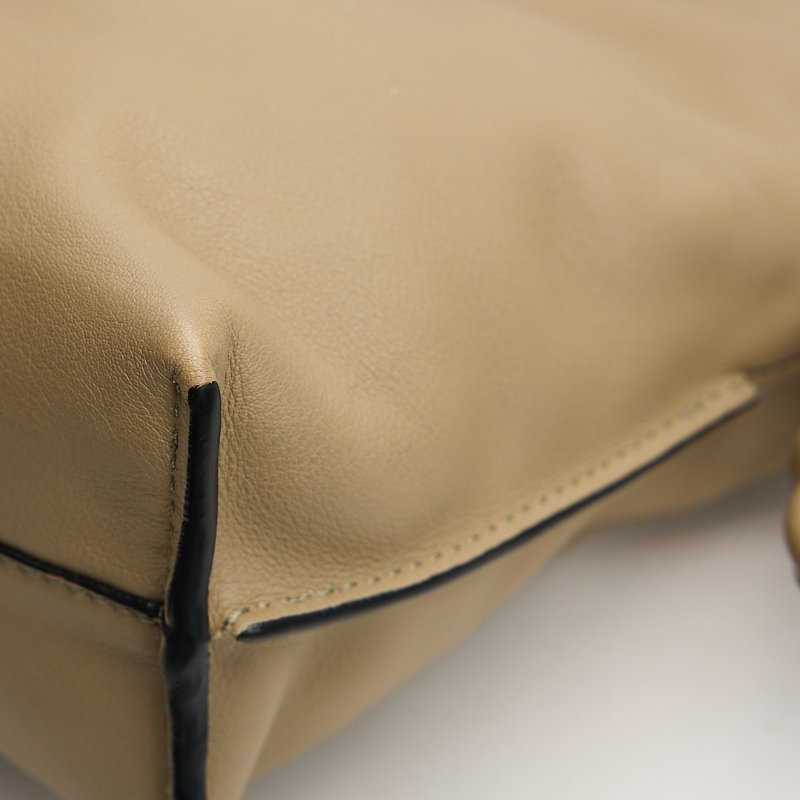 二手Loewe Mini flamenco 新款福袋包/黏土綠-5