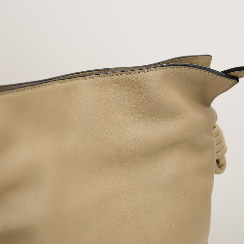 二手Loewe Mini flamenco 新款福袋包/黏土綠-7