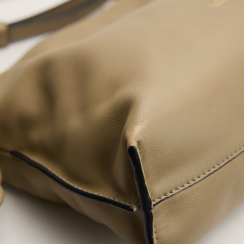 二手Loewe Mini flamenco 新款福袋包/黏土綠-13