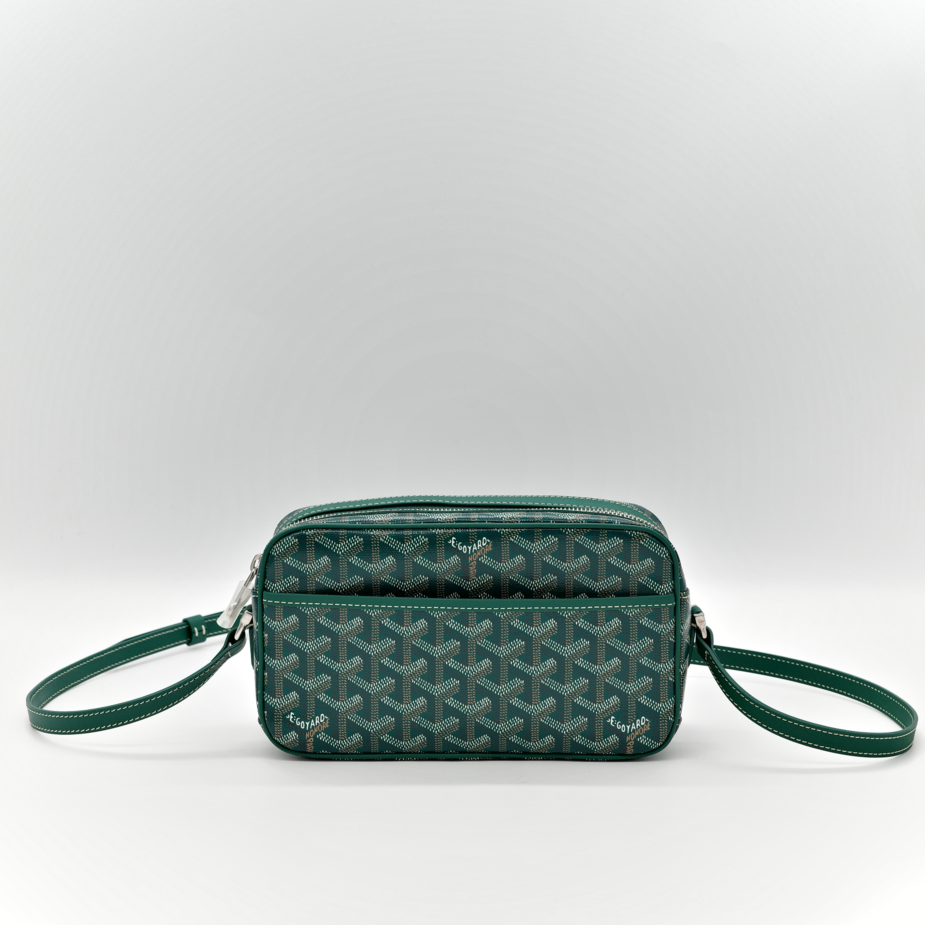 Goyard 戈雅 Cap-vert 綠色 經典花紋 相機包-1