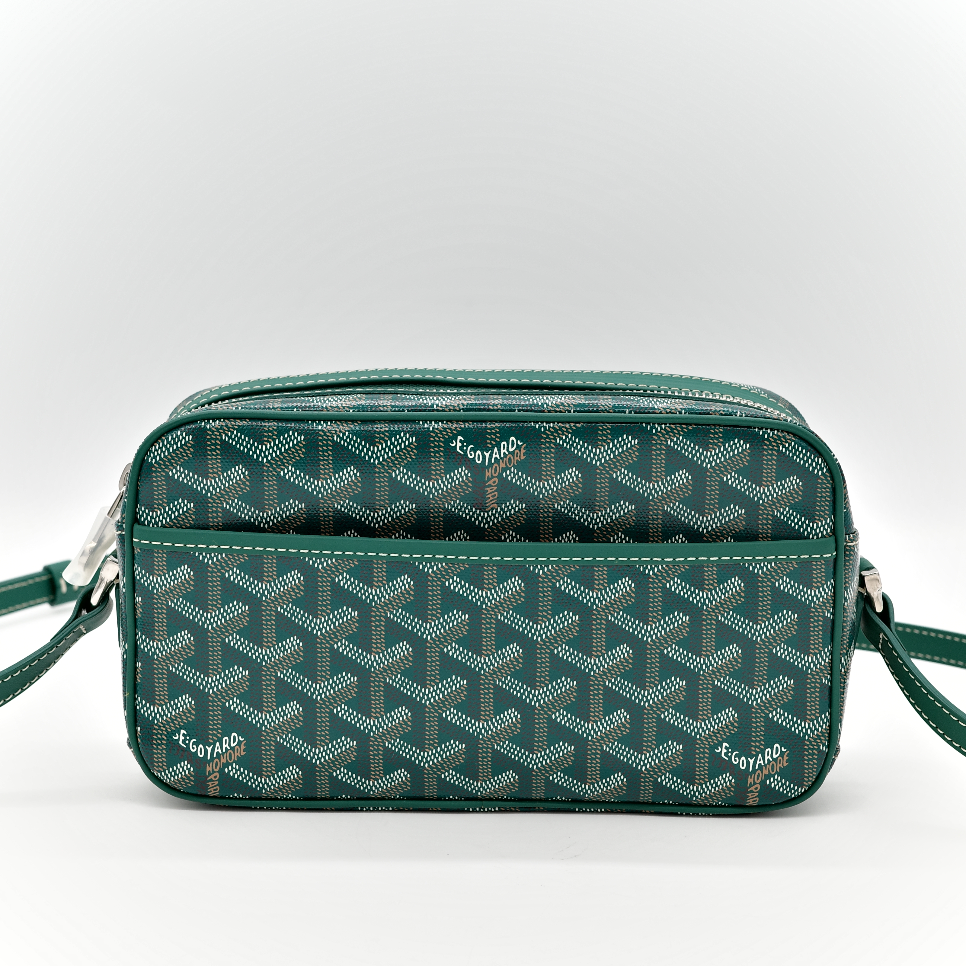Goyard 戈雅 Cap-vert 綠色 經典花紋 相機包-2