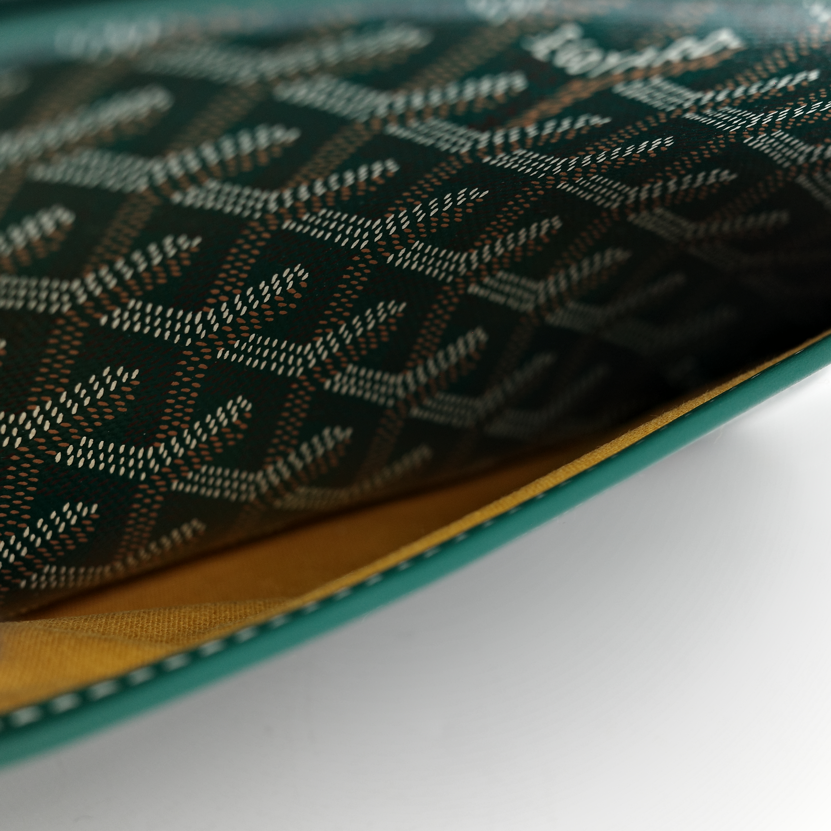Goyard 戈雅 Cap-vert 綠色 經典花紋 相機包-10