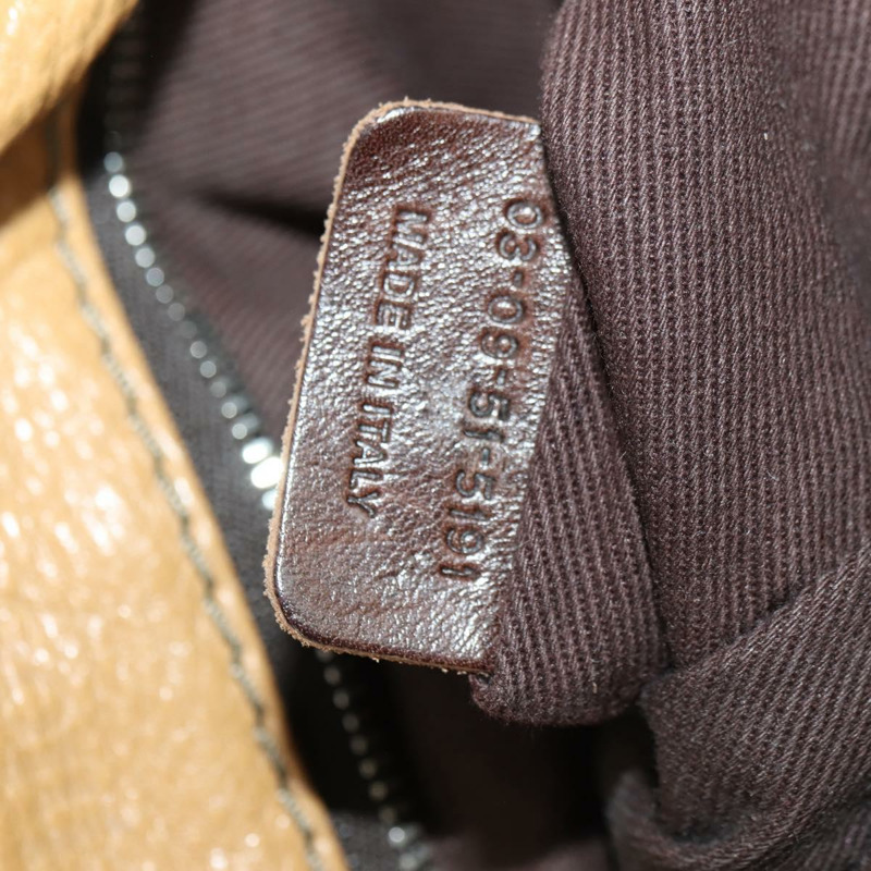 【日本直送】Chloe Paddington 手提包 皮革 米色 金色 銀色 正品 am11349V-11