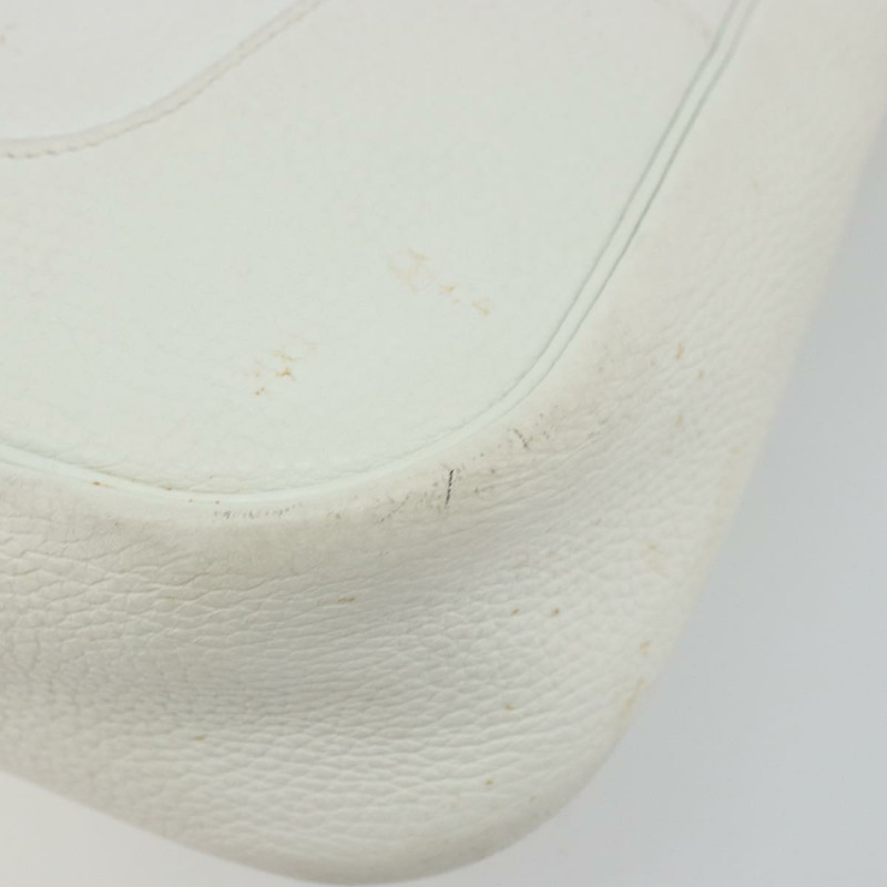 【日本直送】愛馬仕 Trim 35 肩背包，Togo 皮革，白色/銀色，正品編號 176262A-8