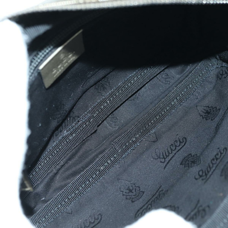 【日本直送】GUCCI GG Implementation 單肩包 PVC 灰色銀色 201447 Auth am11476V-9