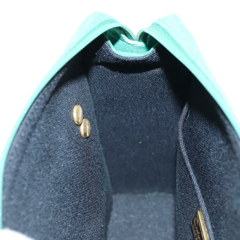 【日本直送】Christian Dior 鏈條肩背包 絨面革 綠色 金色 正品 BA12278V-18