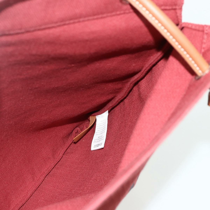 【日本直送】愛馬仕肩包 帆布 波爾多銀色 正品 ep14010A-16