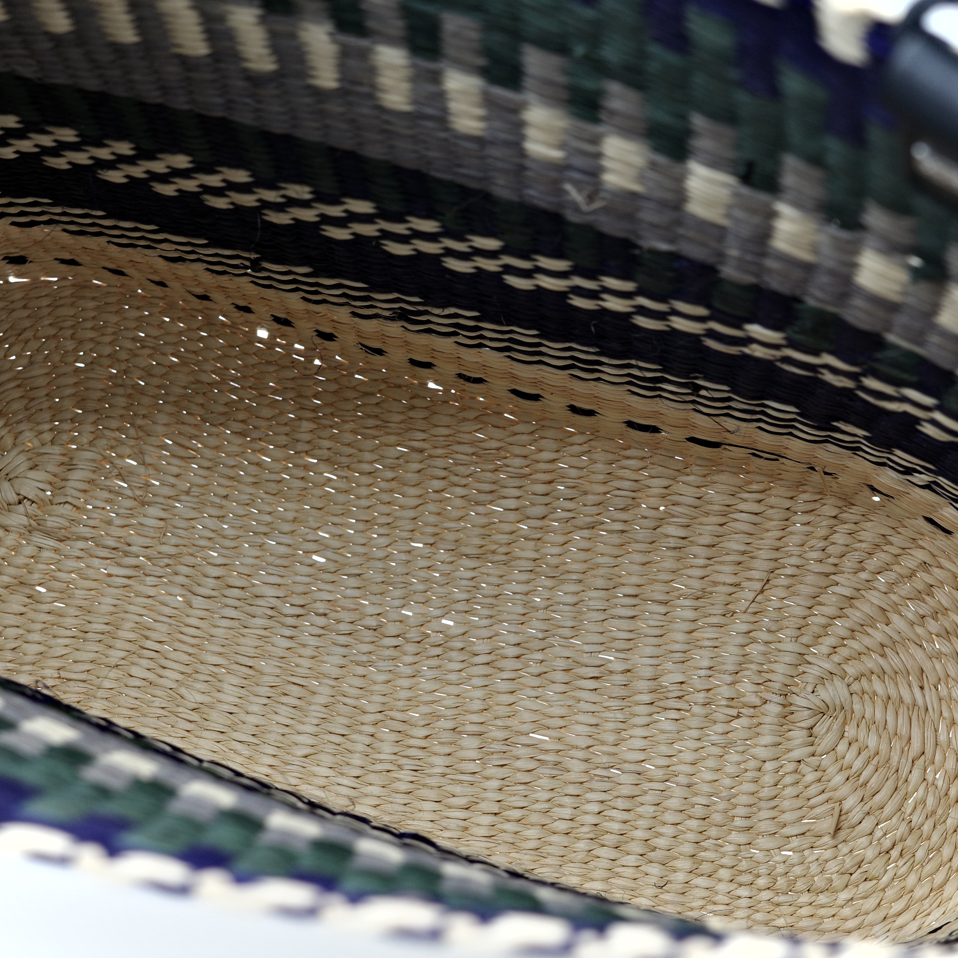 Loewe 羅威 SMALL SQUARE Rainbow BASKET 草編包-10